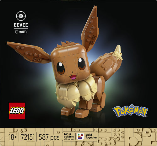 LEGO 72151 Pokémon Eevee Lego