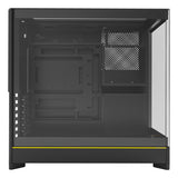 Montech HS02, Glass front, ATX, no fans - Black Telon Technology Co Ltd (Montech)