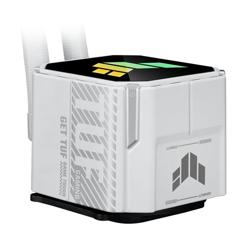 ASUS TUF Gaming LC III 360 ARGB – pumpe set fra siden