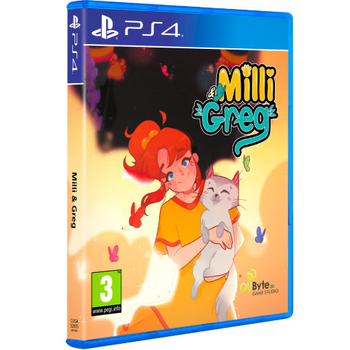 Milli and Greg – PlayStation 4 – spilomslag