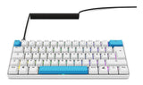 Sharkoon SKILLER SGK50 S4 Gen2 PBT (white, DE layout, Gateron G Pro 3.0 Yellow) Sharkoon