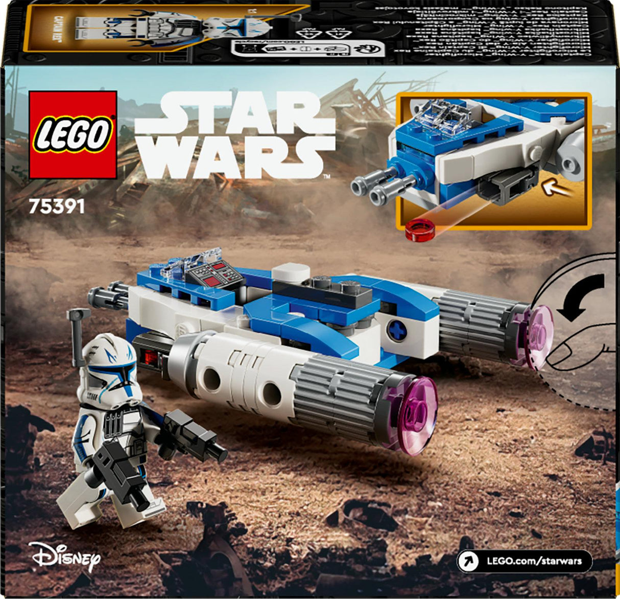 LEGO Star Wars - Captain Rex™ Y-Wing™ Microfighter (75391) LEGO