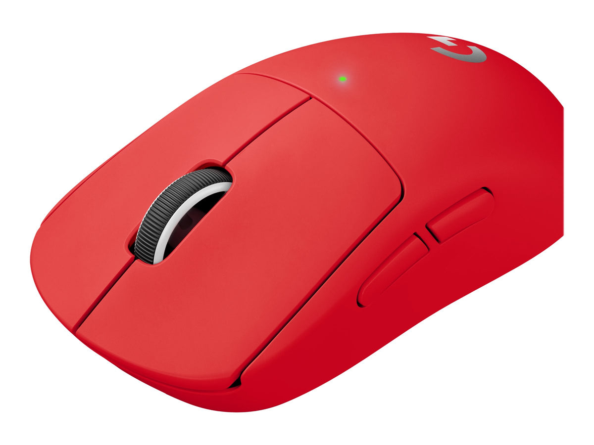 Logitech Red Logitech - PRO X SUPERLIGHT Wireless Gaming Mouse - RED – Geekd