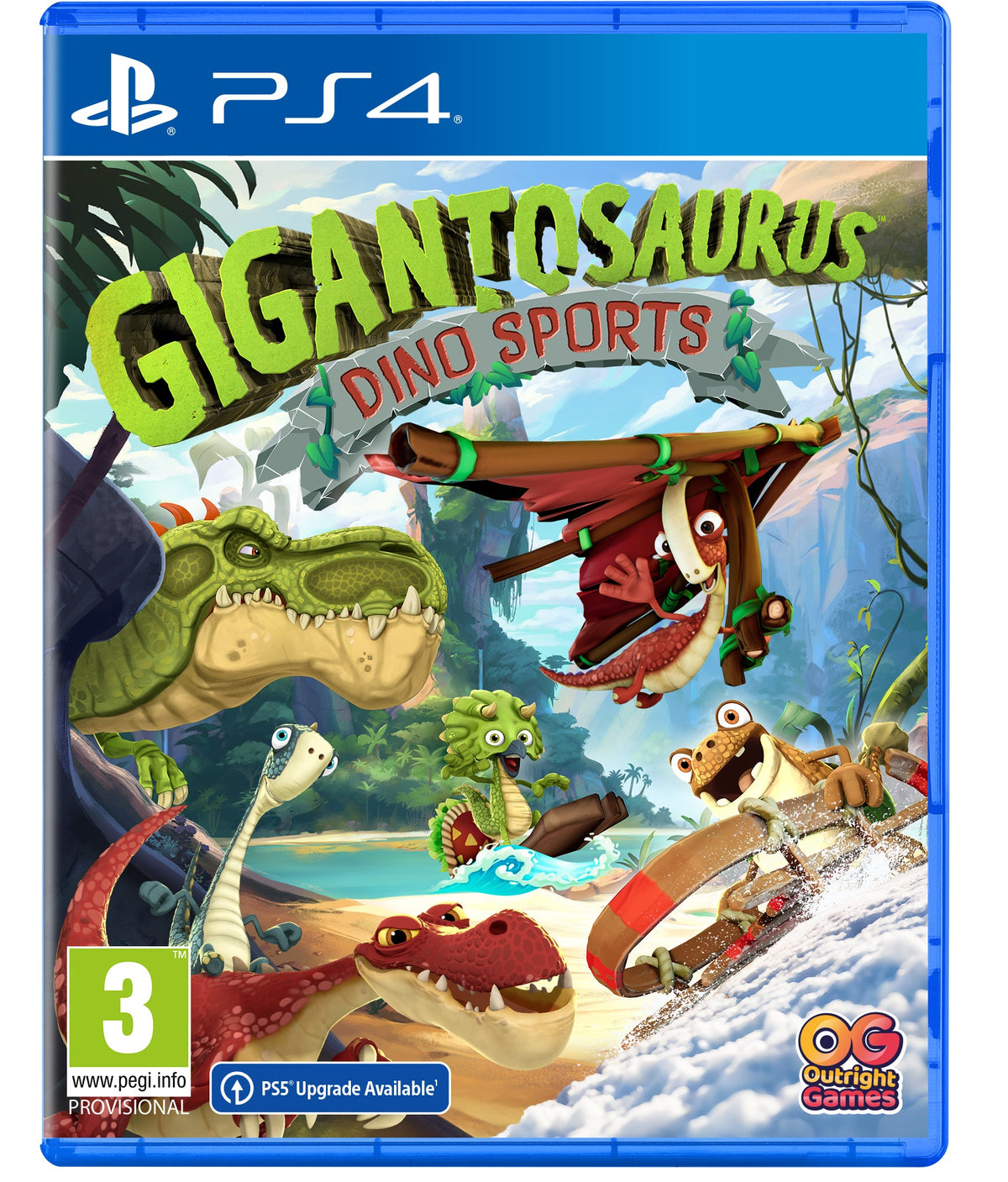 Gigantosaurus: Dino Sports – PlayStation 4 – spilomslag