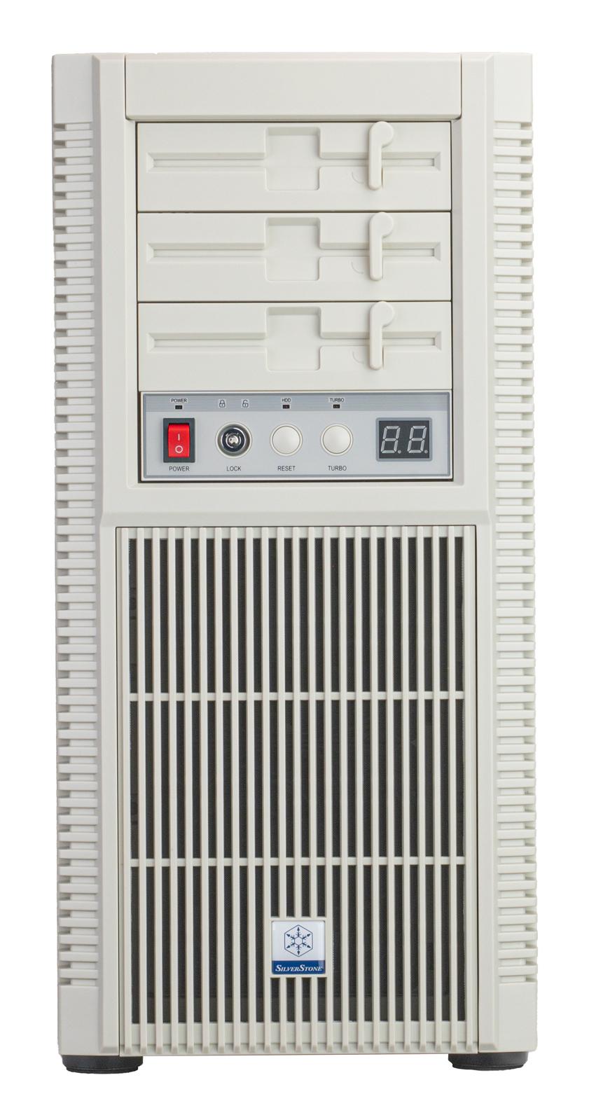 Silverstone FLP02 Retro-inspired tower chassis Silverstone