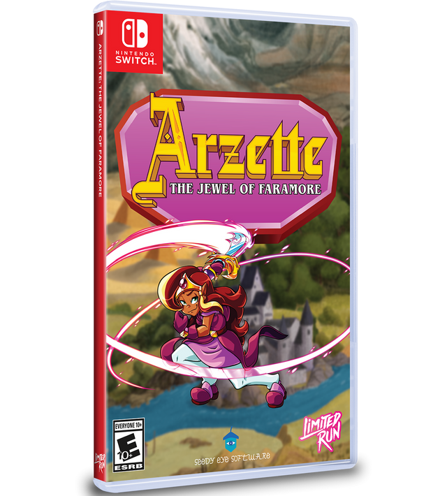 Arzette: The Jewel of Faramore (Limited Run) (Import) – omslag til Nintendo Switch