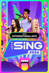 Let's Sing 2026 – PlayStation 5 – illustration og logo