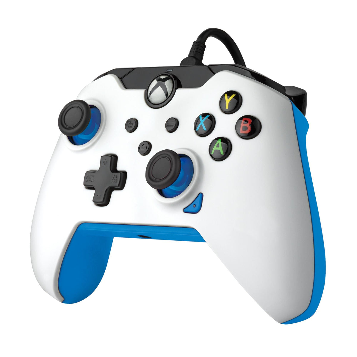 PDP Wired Controller Xbox Series X White - Ion (Blue) PDP