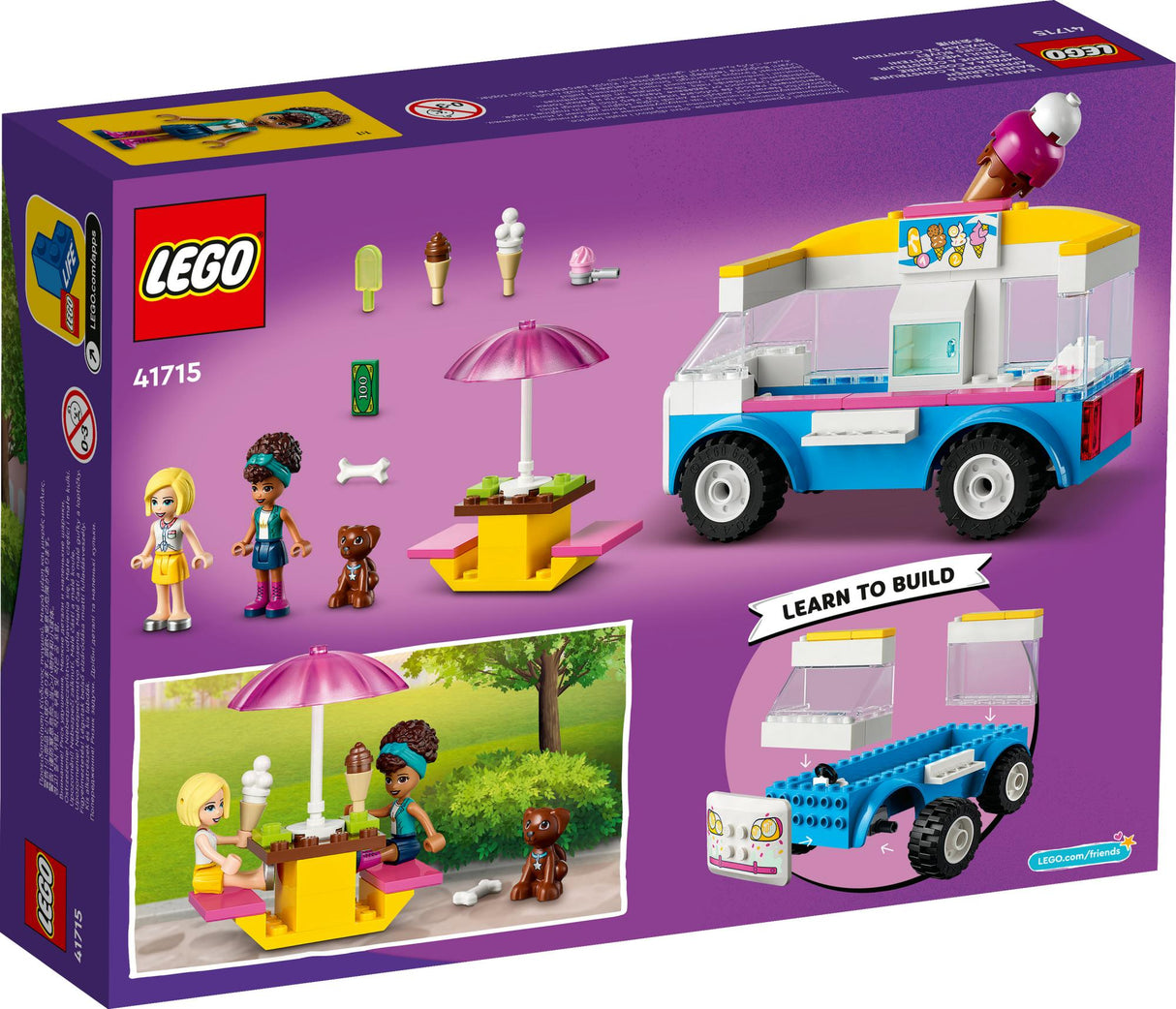 LEGO 41715 Friends Ice Cream Truck LEGO