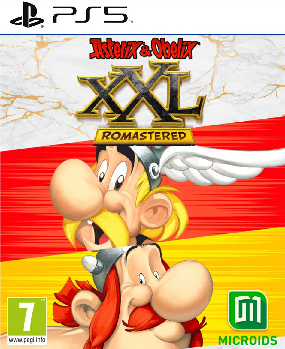 Asterix & Obelix XXL Romastered – PlayStation 5 – spilomslag