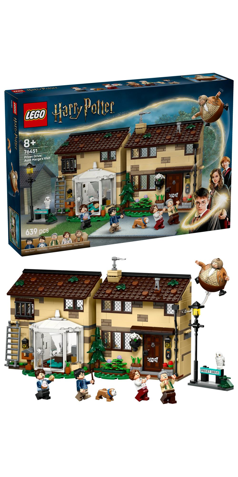 LEGO 76451 Harry Potter Privet Drive: Aunt Marge's Visit LEGO