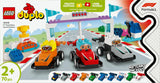 LEGO 10445 DUPLO F1 Team Racing Cars with Racers LEGO