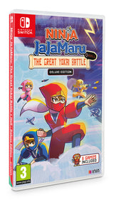 Ninja JaJaMaru: The Great Yokai Battle + Hell (Deluxe Edition) – omslag til Nintendo Switch