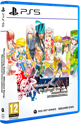 Romancing SaGa -Minstrel Song- Remastered International – PlayStation 5 – spilomslag