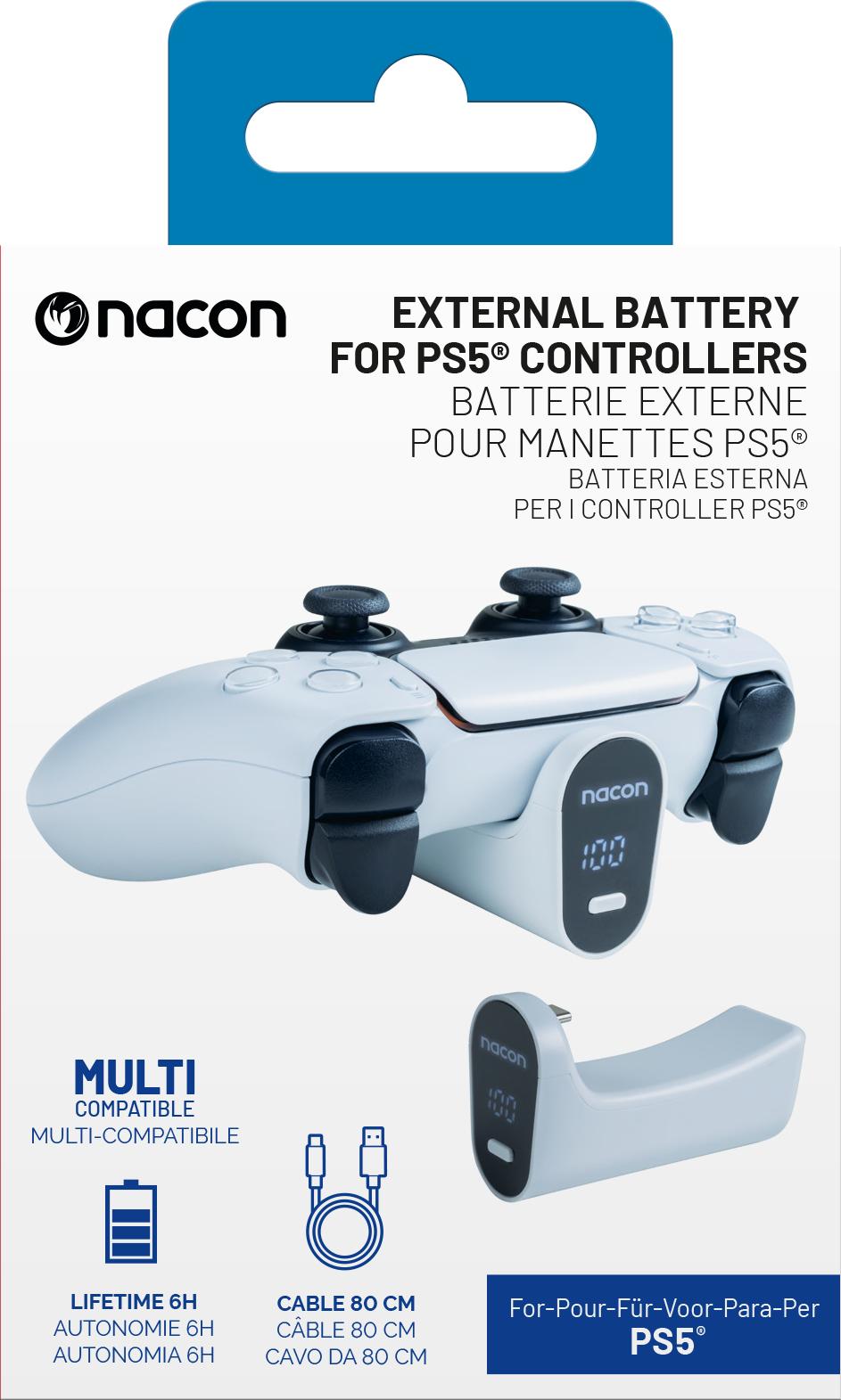 Nacon External Batteri til PS5 Controller Hvid