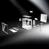 COUGAR CFV235, ARGB, glas, sort kabinet – produktdetalje