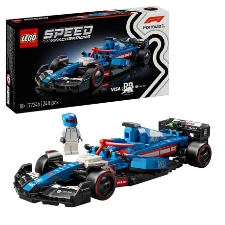 LEGO 77246 Speed Champions Visa Cash App RB VCARB 01 F1 Racing Car