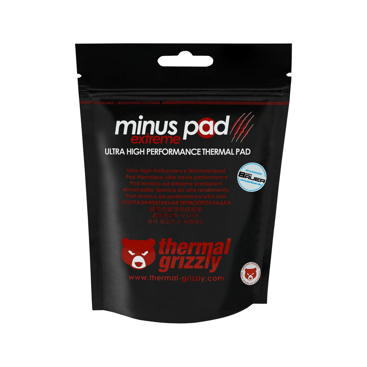 Thermal Grizzly Minus Pad Extreme - 120 X 20 X 3 mm Thermal Grizzly