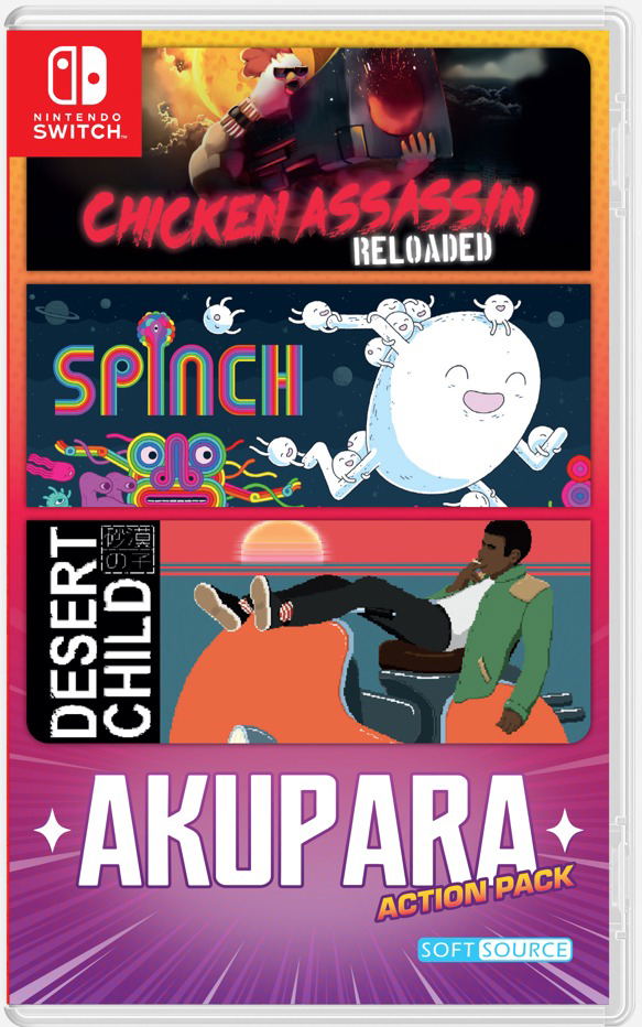Akupara Action Pack (Import) (Multi-Language) – Nintendo Switch – spilomslag