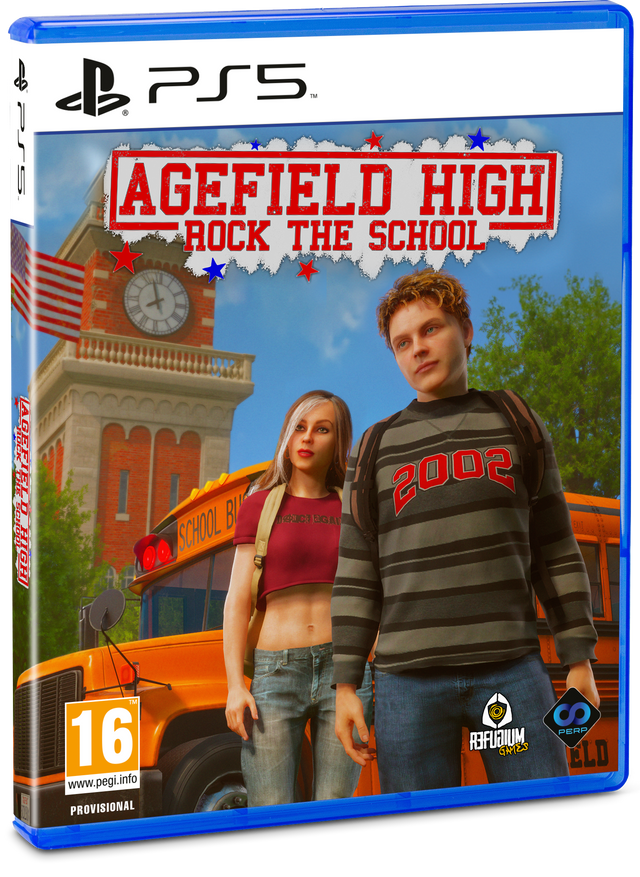 Agefield High: Rock the School – PlayStation 5 – spilomslag