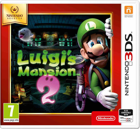 Luigi's Mansion 2 Nintendo Selects Nintendo 3DS – Nintendo Selects-emballage til 3DS