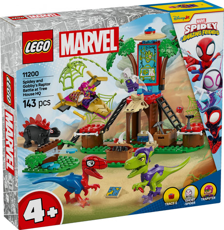 LEGO 11200 Marvel Spidey and his Super Friends Showdown at the Treehouse: Spidey-Rex vs. Gobby Raptor