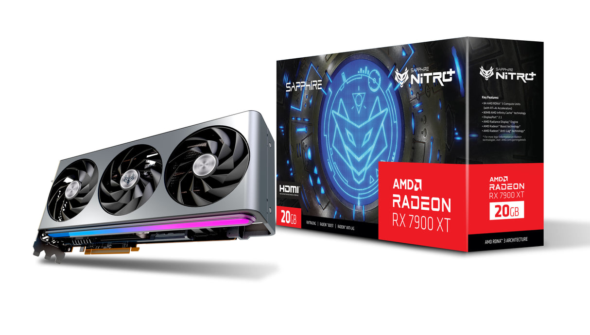 Sapphire NITRO+ Radeon RX 7900 XT Vapor-X 20GB Sapphire Technology