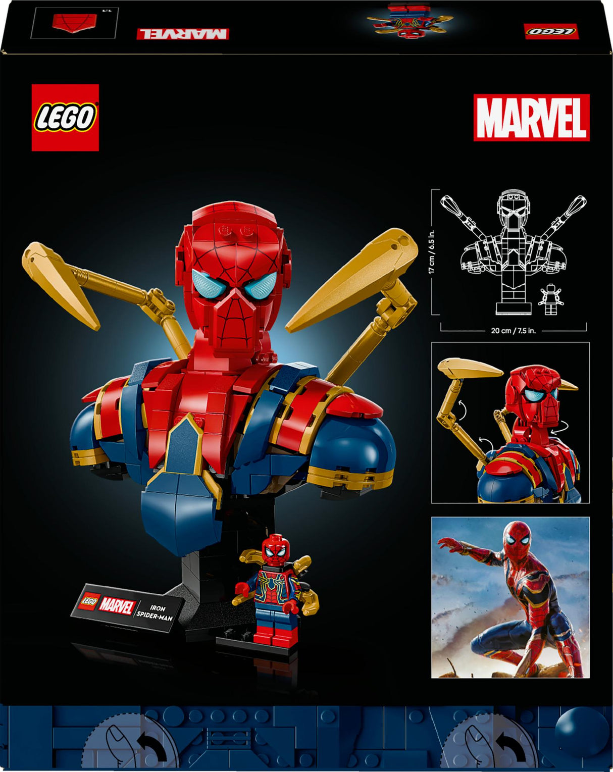 LEGO - Super Heroes - Iron Spider-Man Bust (76326) LEGO