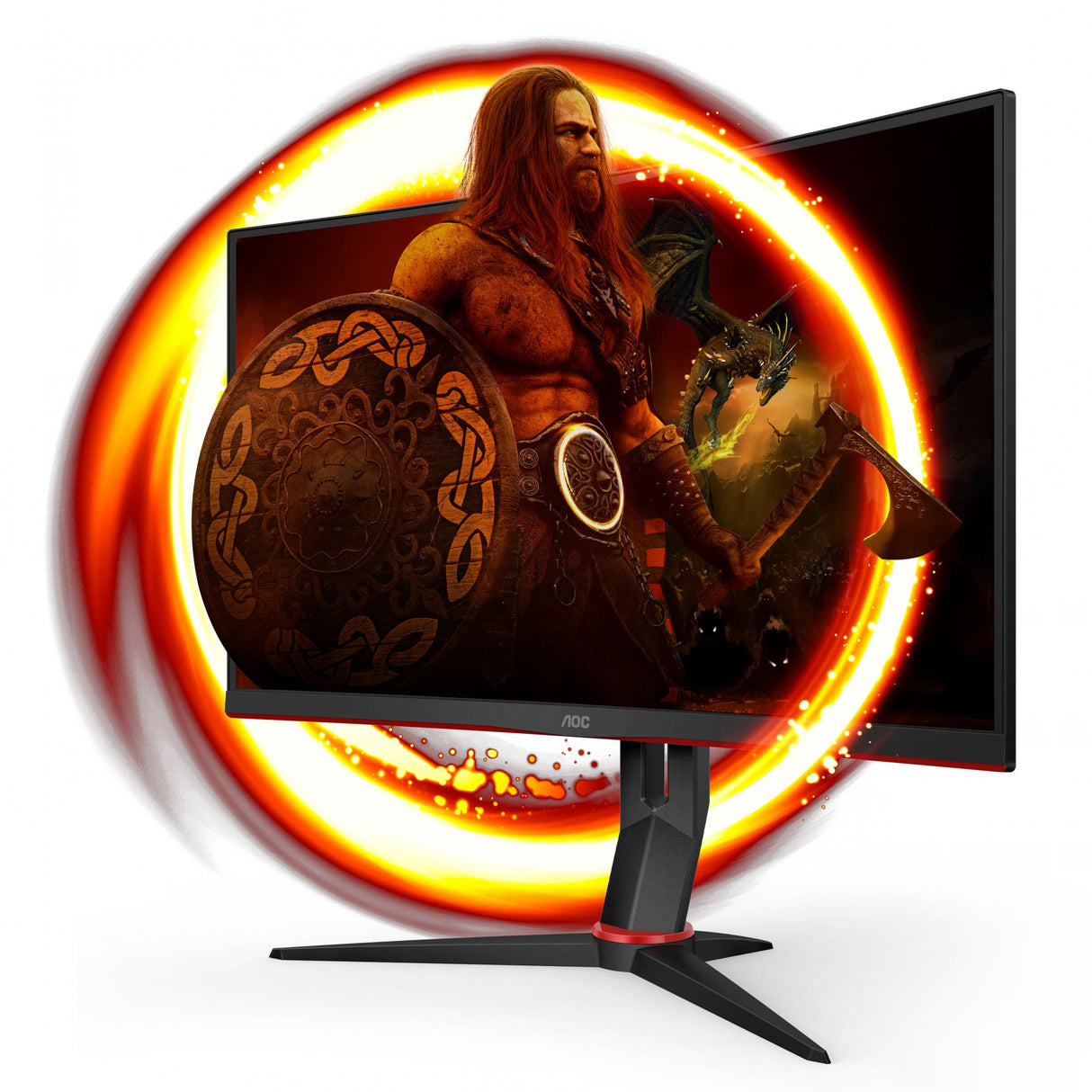 AOC Gaming C27G2ZU/BK 27 1920 x 1080 (Full HD) HDMI DisplayPort 240Hz AOC