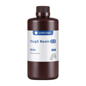 Anycubic Tough Resin 2.0 – hvid, 1 kg