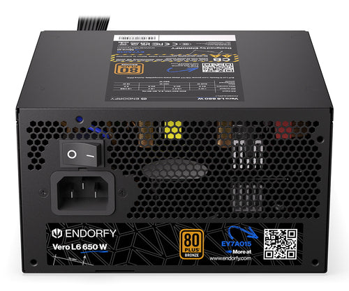 650W ENDORFY Vero L6 80 PLUS Bronze