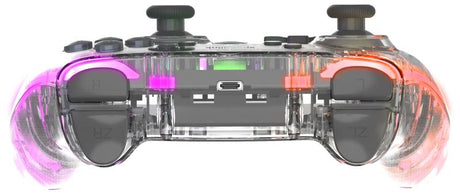 Speedlink - RAIT NX RGB Gamepad - Wireless/Wired - for PC/Android/Switch OLED/Lite, clear transparent Speedlink