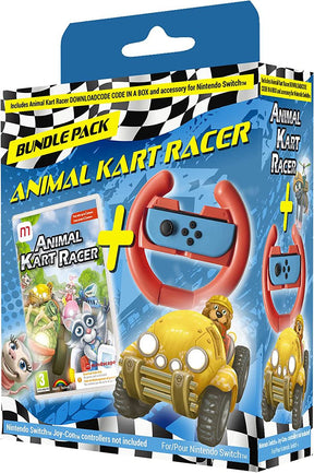 Animal Kart Racer Bundle (Code in a box) – Nintendo Switch-emballage