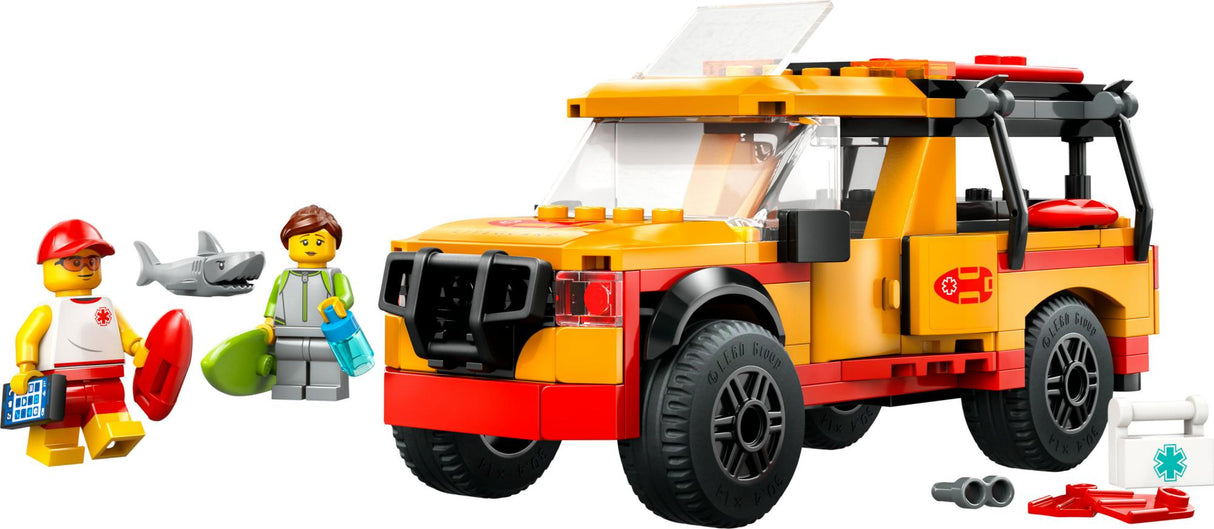 LEGO 60453 City Lifeguard Emergency Vehicle, Construction Toy LEGO
