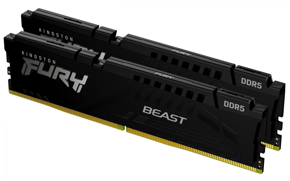 Kingston FURY Beast DDR5 SDRAM 64GB kit 6000MHz CL30  On-die ECC DIMM 288-PIN Kingston Technology