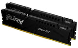 Kingston FURY Beast DDR5 SDRAM 64GB kit 6000MHz CL30  On-die ECC DIMM 288-PIN Kingston Technology