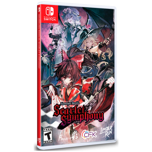 Koumajou Remilia: Scarlet Symphony – forside til Nintendo Switch