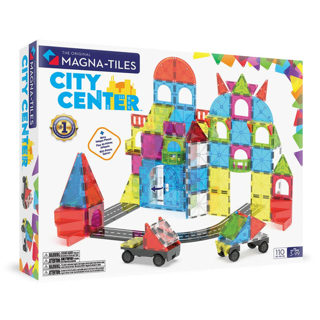 MAGNA-TILES - City Center 110 pcs. (90364F) Magna Tiles