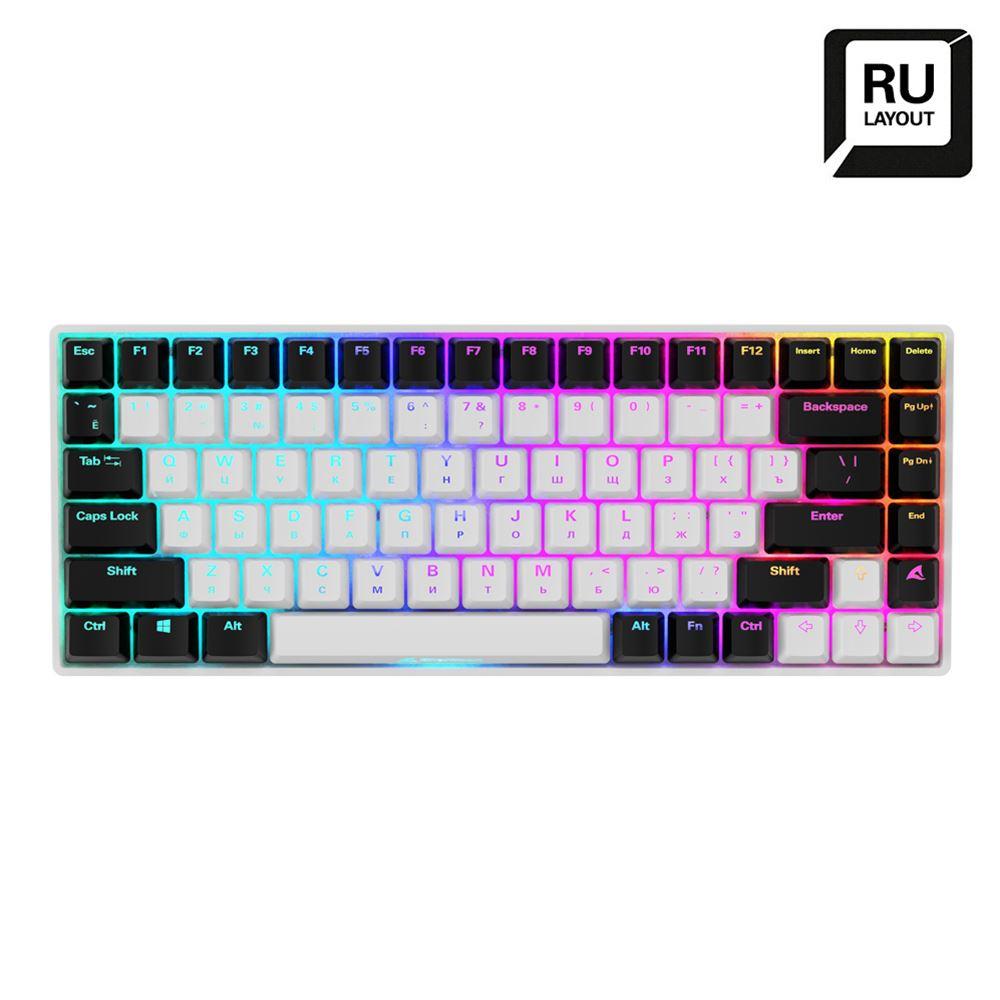 Sharkoon SGK50 S3 White, Gateron Yellow Sharkoon