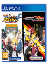 Naruto Shippuden Ultimate Ninja Storm 4, Road to Boruto + Naruto to Boruto Shinobi Striker – PlayStation 4 – spilomslag
