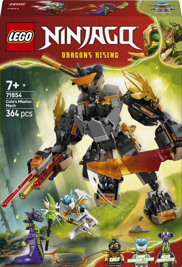 LEGO Ninjago Coles Mission Mech og Drage Zane