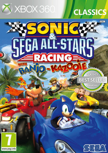 Sonic & SEGA All-Stars Racing med Banjo & Kazooie – Classics – Xbox 360