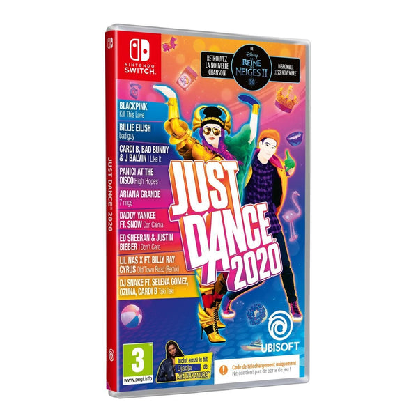 Just Dance 2020 – downloadkode – fransk emballage – Nintendo Switch