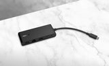 ASUS Dual 4K USB-C Dock DC201 – set skråt forfra (vinkel 4)