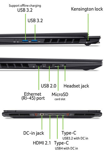 Acer Nitro 16 AN16-A91-R6BF R9-9955HX/16GB/1TBSSD/RTX 5070 – visning 8