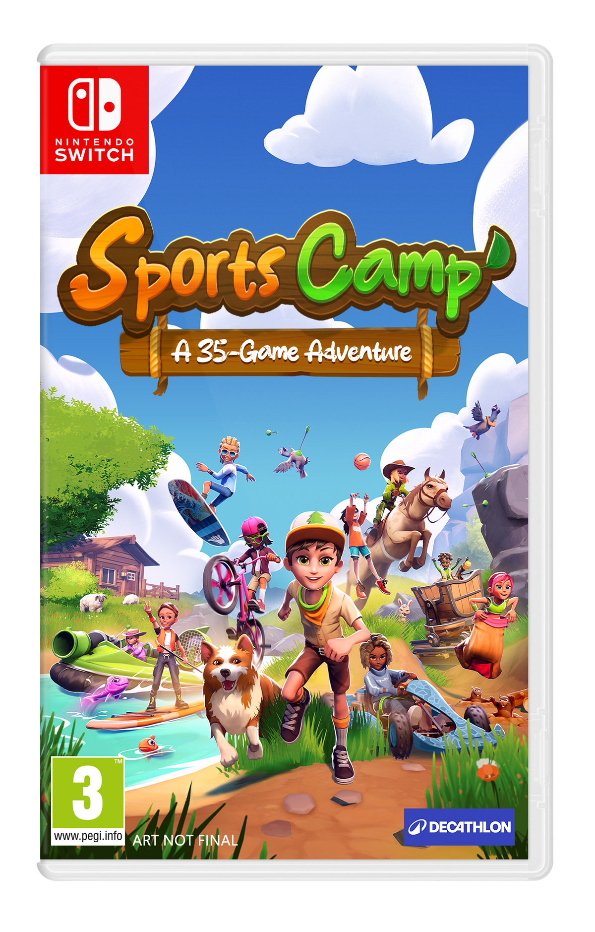 Sports Camp: A 35-Game Adventure – Nintendo Switch – spillets udgave