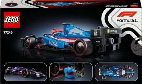 LEGO 77246 Speed Champions Visa Cash App RB VCARB 01 F1 Racing Car