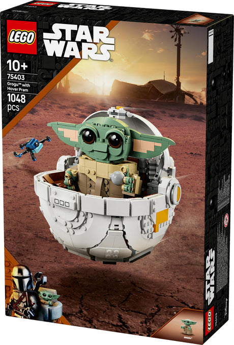 LEGO 75403 Star Wars Grogu in his repulsor cradle