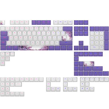 Dark Project - Keycaps sets - Violet Horizons Dark Project