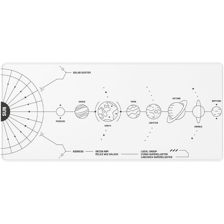 Dark Project - Nova Whtite / Mousepad Dark Project